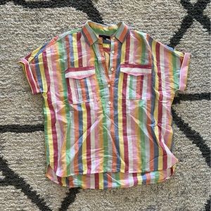 Jcrew Popover Shirt